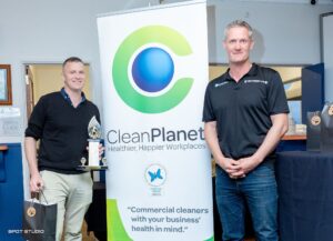 Clean Planet sponsored trophies for Waiariki mens FC 