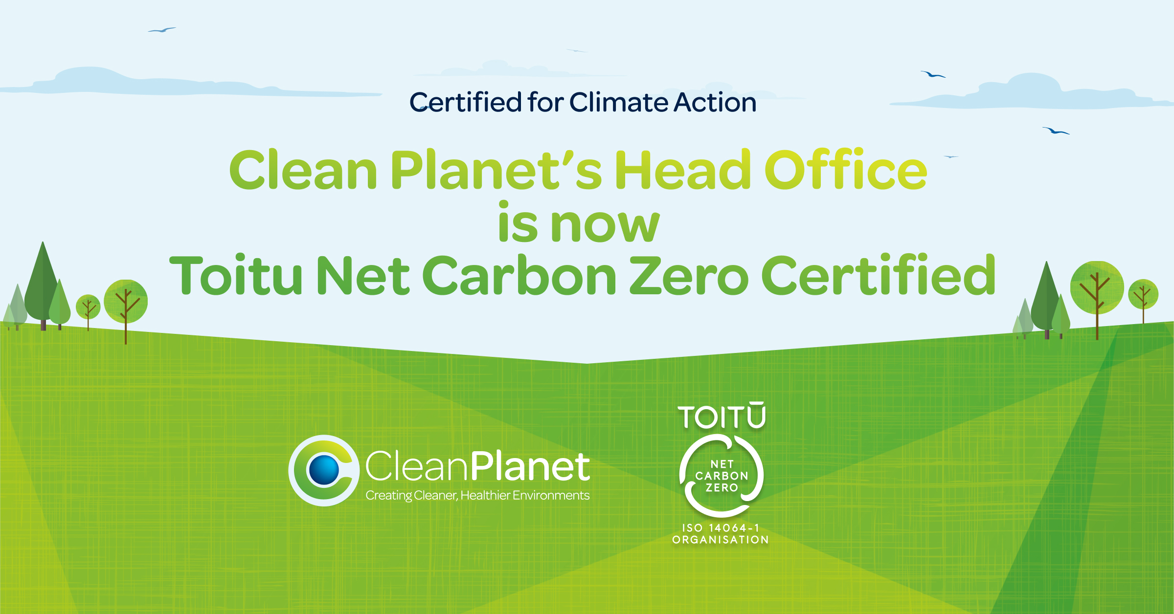 Toitu Net Carbon Zero Accreditation